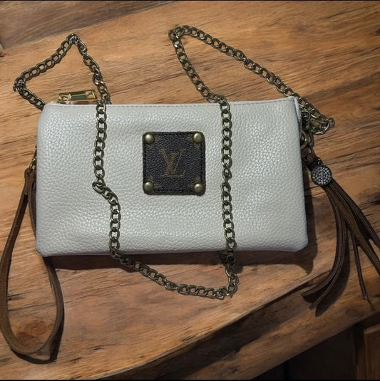 Cream LV Crossbody