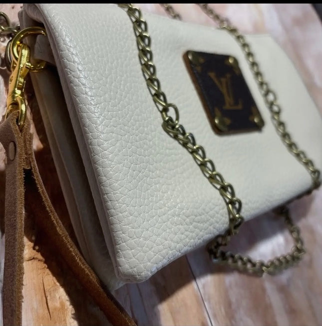 Cream LV Crossbody