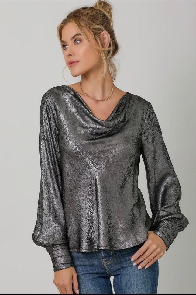 Metallic Shine Blouse