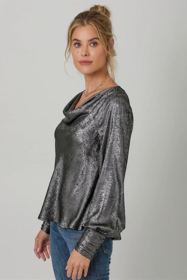 Metallic Shine Blouse