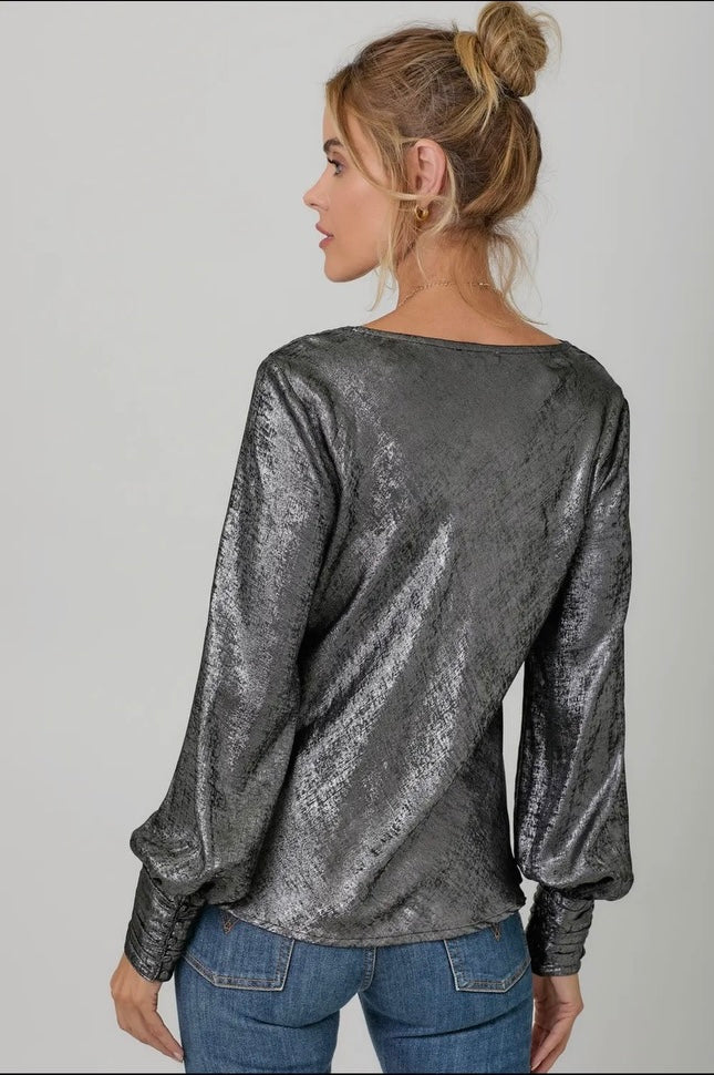 Metallic Shine Blouse