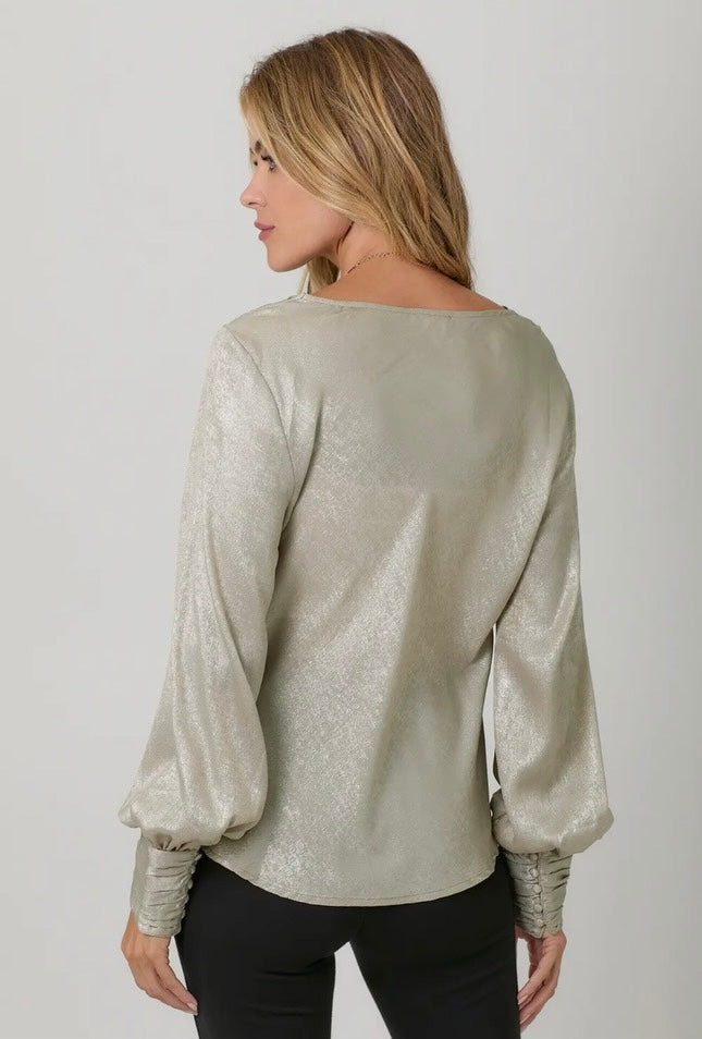 Metallic Shine Blouse